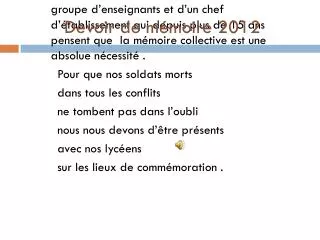 devoir de m moire 2012