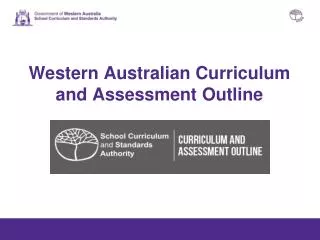 Western Australian Curriculum and Assessment Outline