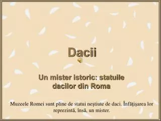 dacii
