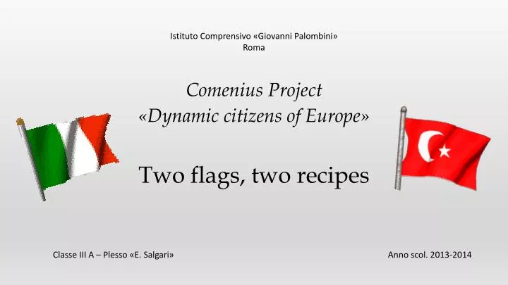two flags two recipes