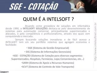 quem a intelsoft