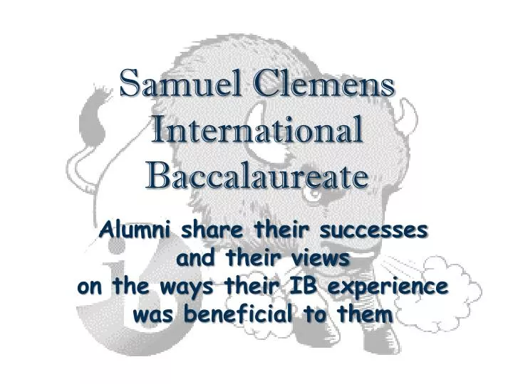 samuel clemens international baccalaureate