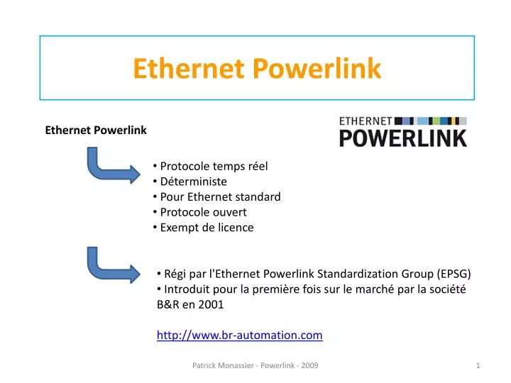 ethernet powerlink