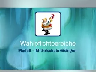 wahlpflichtbereiche