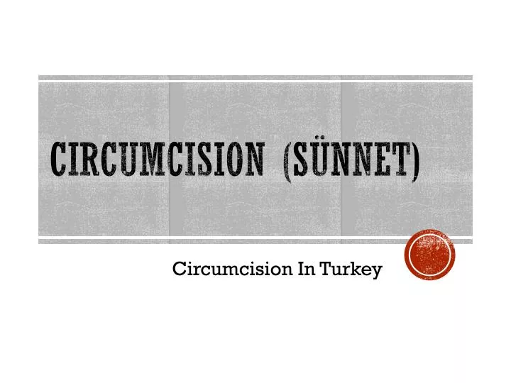 circumcision s nnet