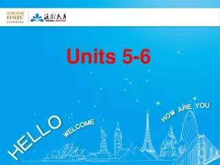 units 5 6