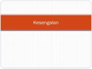 kesengalan