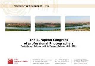 The European Congress of professional Photographers