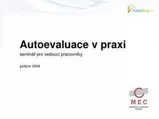 autoevaluace v praxi