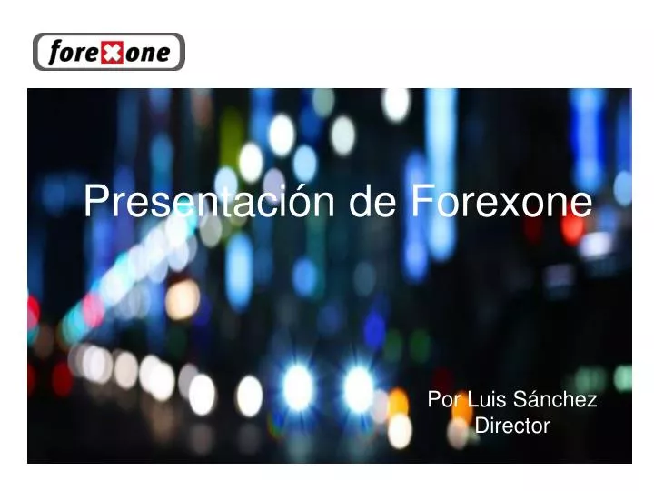 presentaci n de forexone