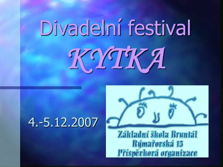 divadeln festival kytka