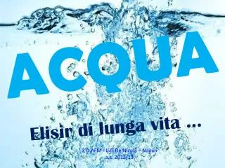 acqua