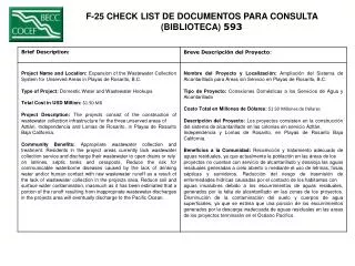 F-25 CHECK LIST DE DOCUMENTOS PARA CONSULTA (BIBLIOTECA) 593
