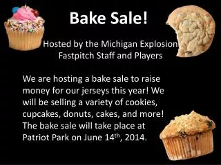 Bake Sale!