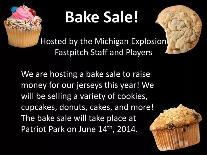 bake sale