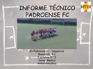 informe t cnico padroense fc