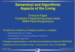 To tackle the complexity of biological systems, investigate Programming Theory Concepts