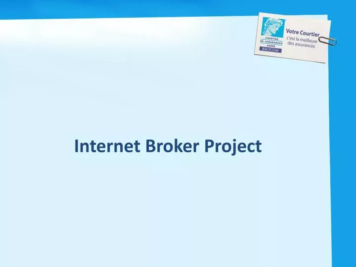 internet broker project