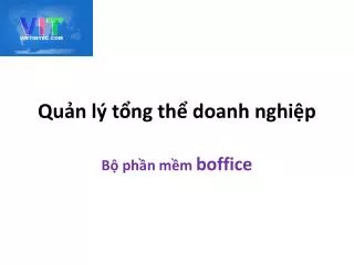 qu n l t ng th doanh nghi p