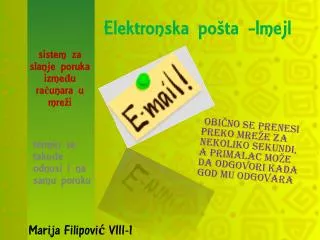 elektronska po ta imejl