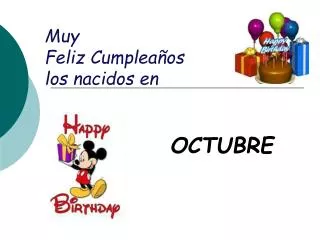 muy feliz cumplea os los nacidos en