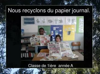 classe de 1i re ann e a