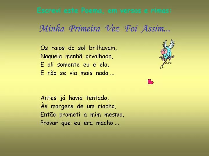 letra minha vez