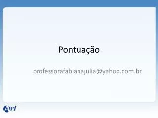 pontua o