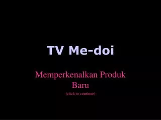 TV Me-doi