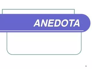 anedota