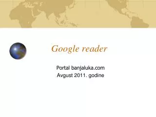 google reader