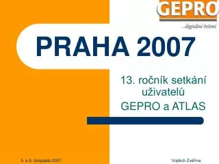 praha 2007