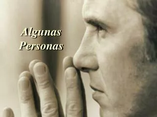 Algunas Personas