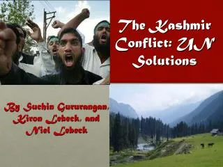The Kashmir Conflict: UN Solutions