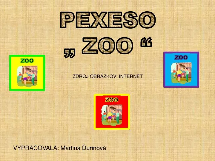 pexeso zoo zdroj obr zkov internet