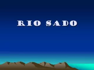 rio sado