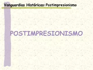 postimpresionismo