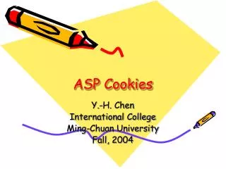 ASP Cookies