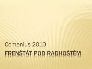 comenius 2010