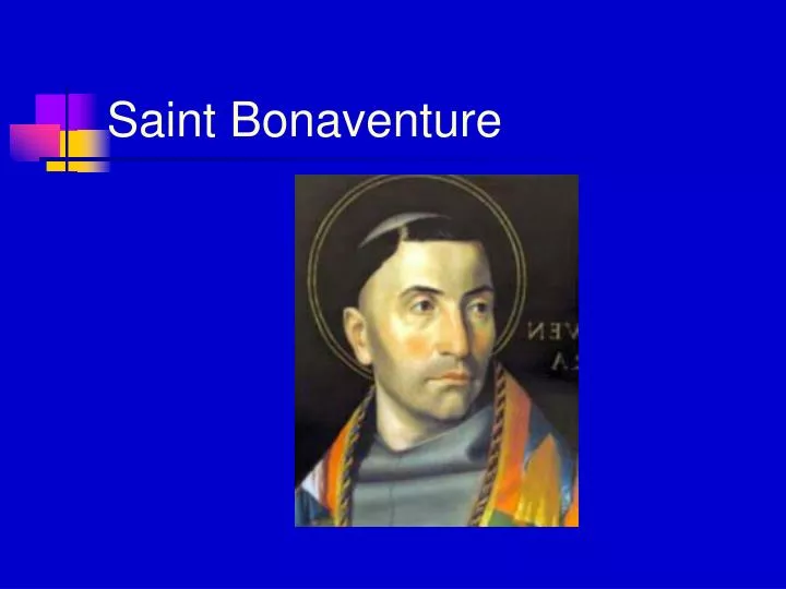 saint bonaventure