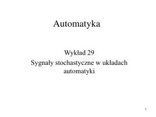 automatyka