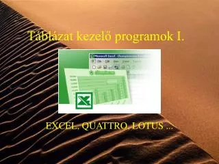t bl zat kezel programok i
