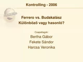 kontrolling 200 6