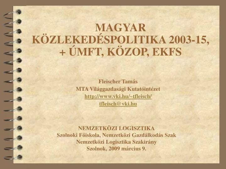 magyar k zleked spolitika 2003 15 mft k zop ekfs