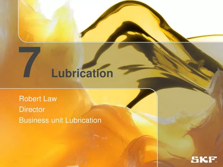 7 lubrication