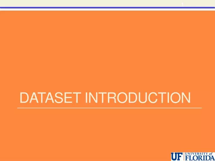 dataset introduction