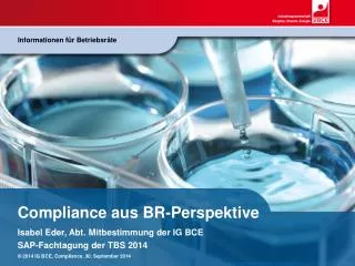 compliance aus br perspektive