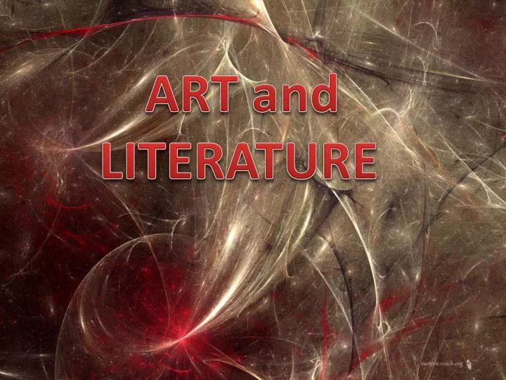 art and literature