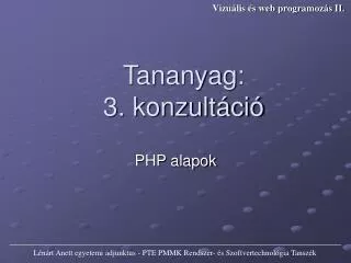 php alapok