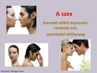 a szex